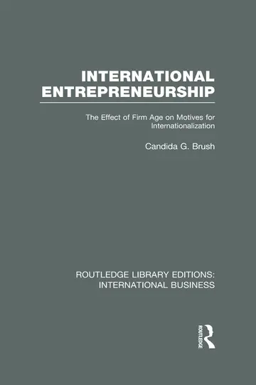 Cover of International Entrepreneurship