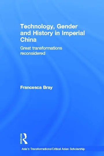 Cover of Technology,Gender and History in Imperial China