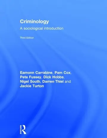 Cover of Criminology
