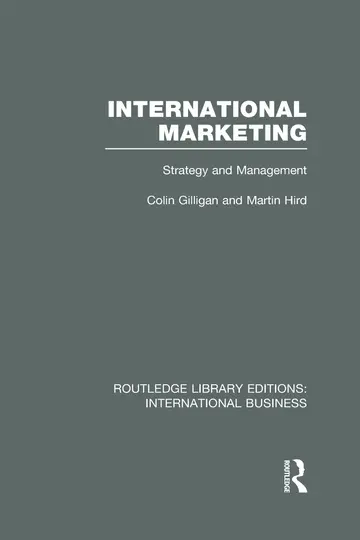 Cover of International Marketing
