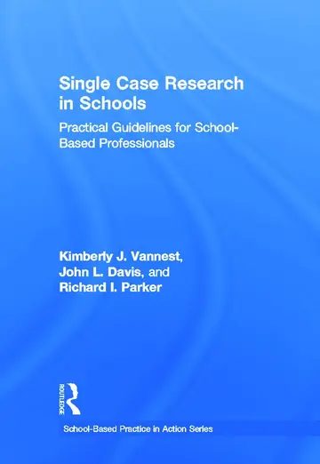 Cover of Single Case Research in Schools