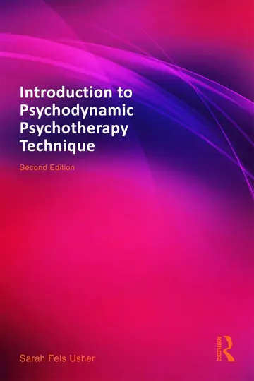 Cover of Introduction to Psychodynamic Psychotherapy Technique