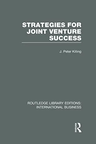Cover of Strategies for Joint Venture Success