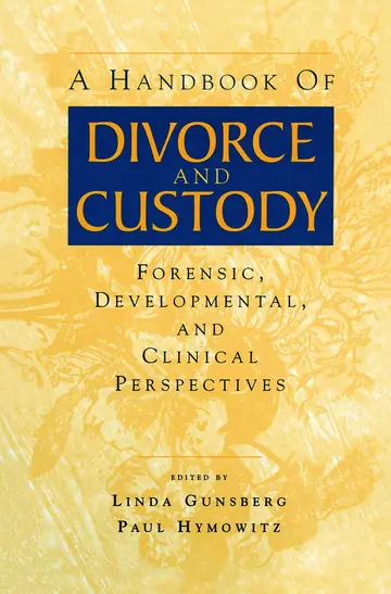 Cover of A Handbook of Divorce and Custody