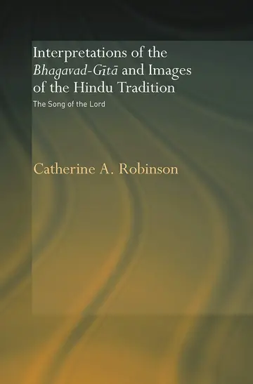Cover of Interpretations of the Bhagavad-Gita and Images of the Hindu Tradition
