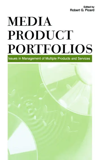 Cover of Media Product Portfolios