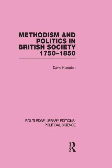 Cover of Methodism and Politics in British Society 1750-1850