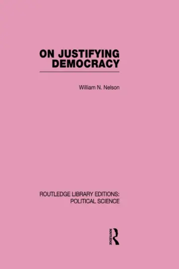 Cover of On Justifying Democracy