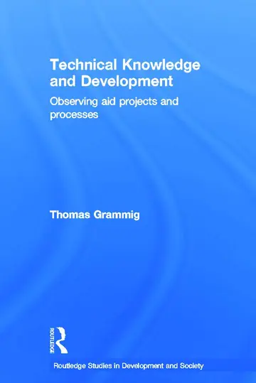 Cover of Technical Knowledge and Development