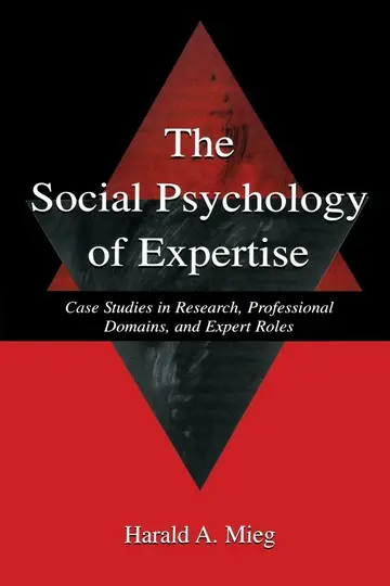 Cover of The Social Psychology of Expertise