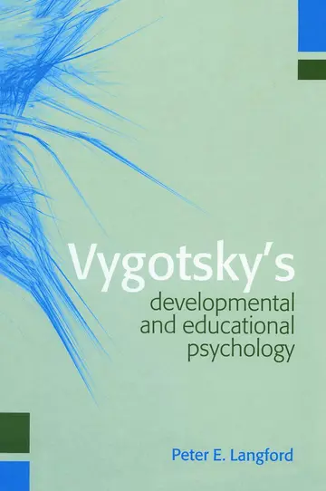 Cover of Vygotsky's Developmental and Educational Psychology