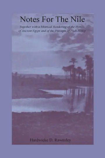 Cover of Notes for the Nile
