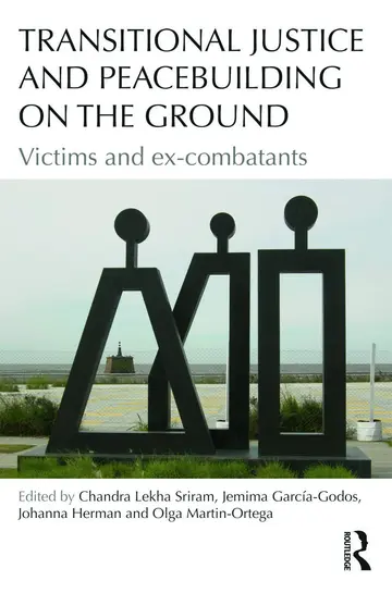 Cover of Transitional Justice and Peacebuilding on the Ground
