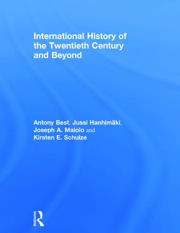 Cover of International History of the Twentieth Century and Beyond