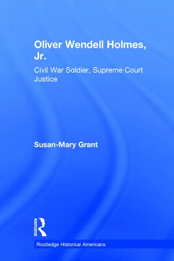 Cover of Oliver Wendell Holmes, Jr