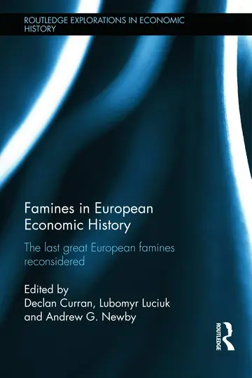 Cover of Famines in European Economic History
