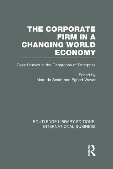 Cover of The Corporate Firm in a Changing World Economy