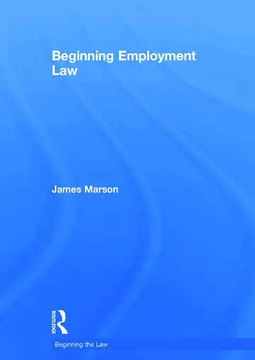 Cover of Beginning Employment Law