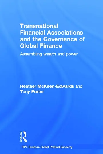 Cover of Transnational Financial Associations and the Governance of Global Finance