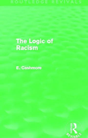 Cover of The Logic of Racism