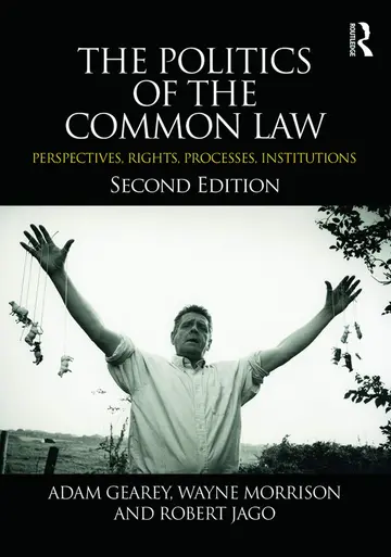 Cover of The Politics of the Common Law