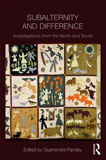 Cover of Subalternity and Difference