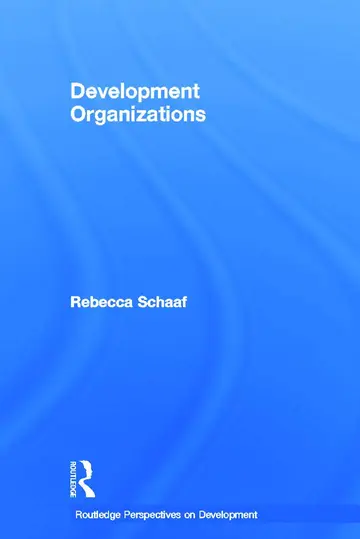 Cover of Development Organizations