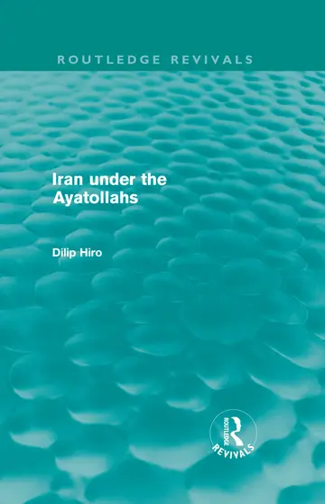 Cover of Iran Under the Ayatollahs