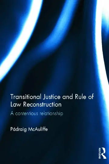 Cover of Transitional Justice and Rule of Law Reconstruction
