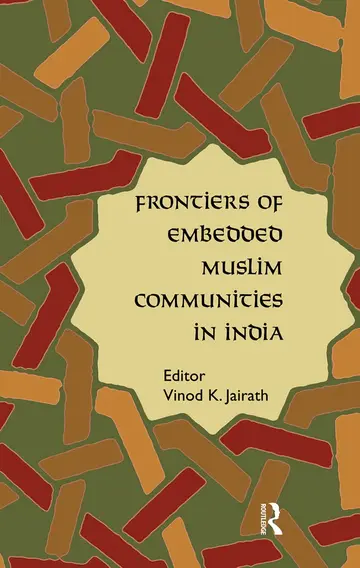 Cover of Frontiers of Embedded Muslim Communities in India