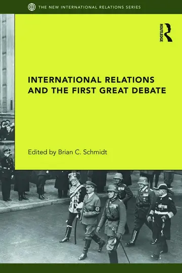 Cover of International Relations and the First Great Debate