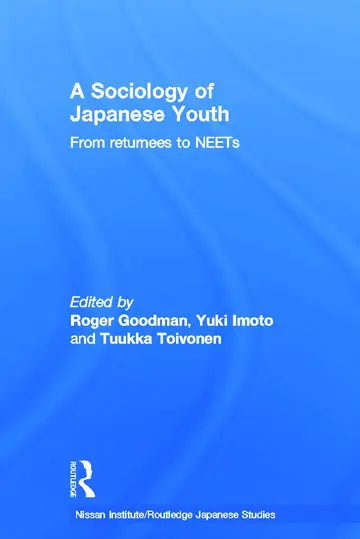 Cover of A Sociology of Japanese Youth