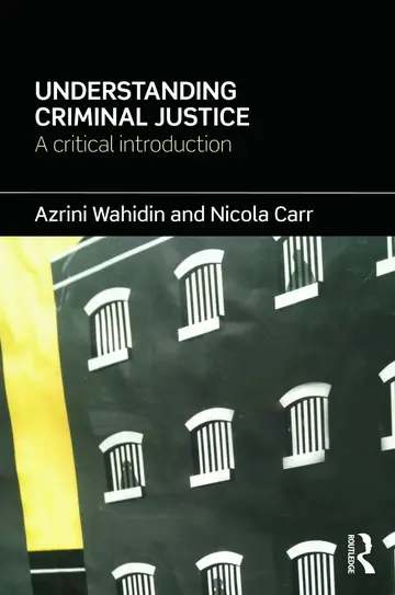 Cover of Understanding Criminal Justice