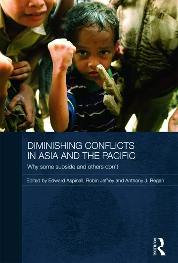 Cover of Diminishing Conflicts in Asia and the Pacific