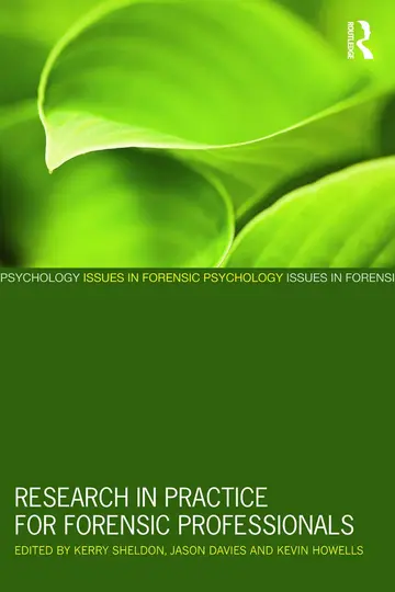 Cover of Research in Practice for Forensic Professionals