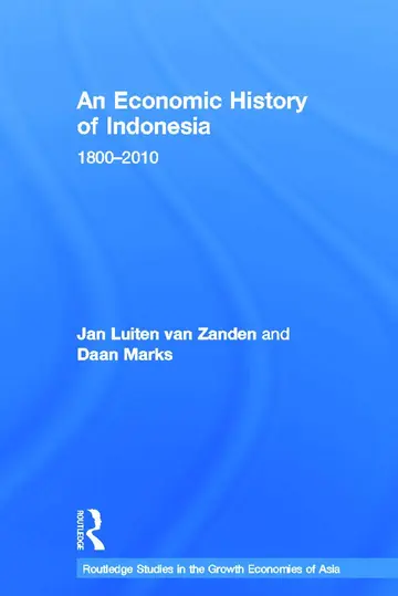Cover of An Economic History of Indonesia