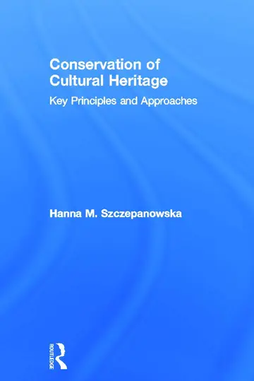 Cover of Conservation of Cultural Heritage