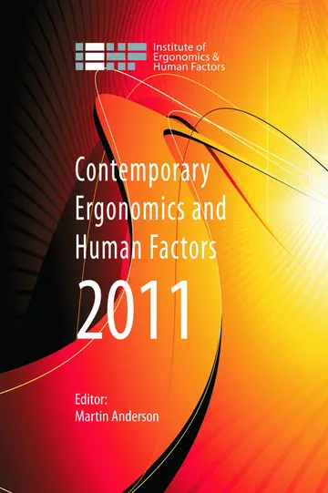 Cover of Contemporary Ergonomics and Human Factors 2011