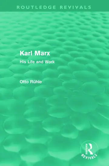 Cover of Karl Marx