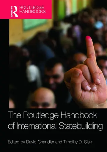 Cover of Routledge Handbook of International Statebuilding