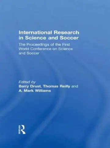 Cover of International Research in Science and Soccer