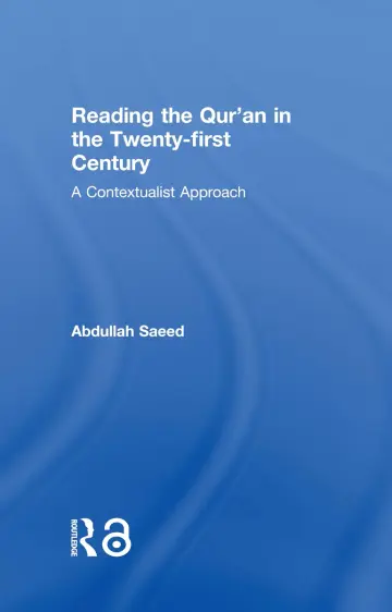 Cover of Reading the Qur'an in the Twenty-First Century