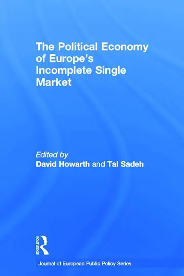 Cover of The Political Economy of Europe's Incomplete Single Market