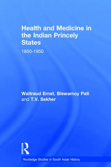 Cover of Health and Medicine in the Indian Princely States
