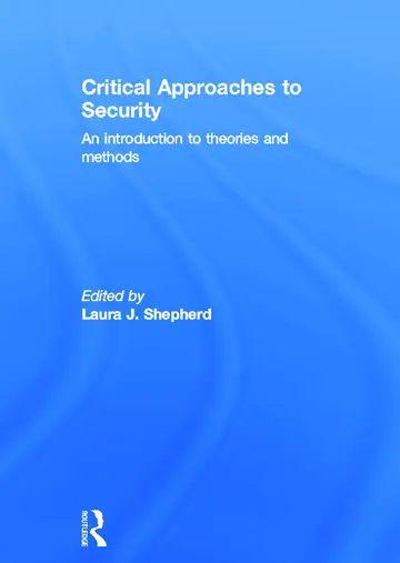 Cover of Critical Approaches to Security