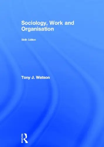 Cover of Sociology, Work and Organisation