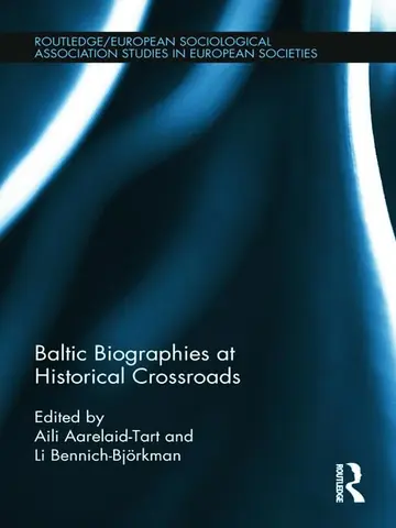 Cover of Baltic Biographies at Historical Crossroads