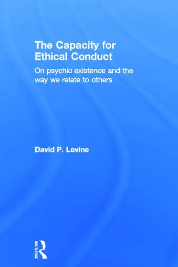 Cover of The Capacity for Ethical Conduct