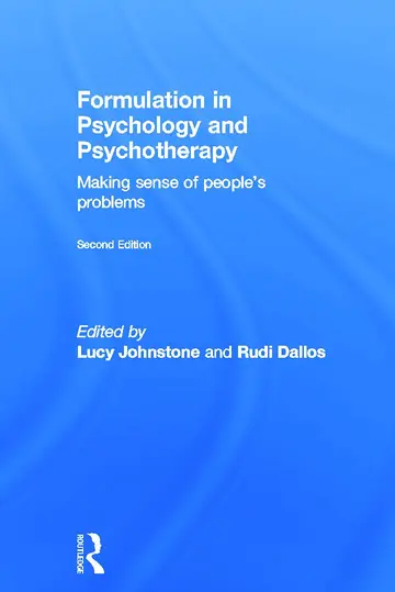 Cover of Formulation in Psychology and Psychotherapy