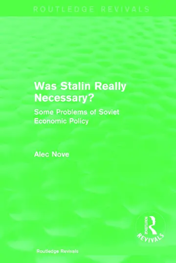 Cover of Was Stalin Really Necessary?